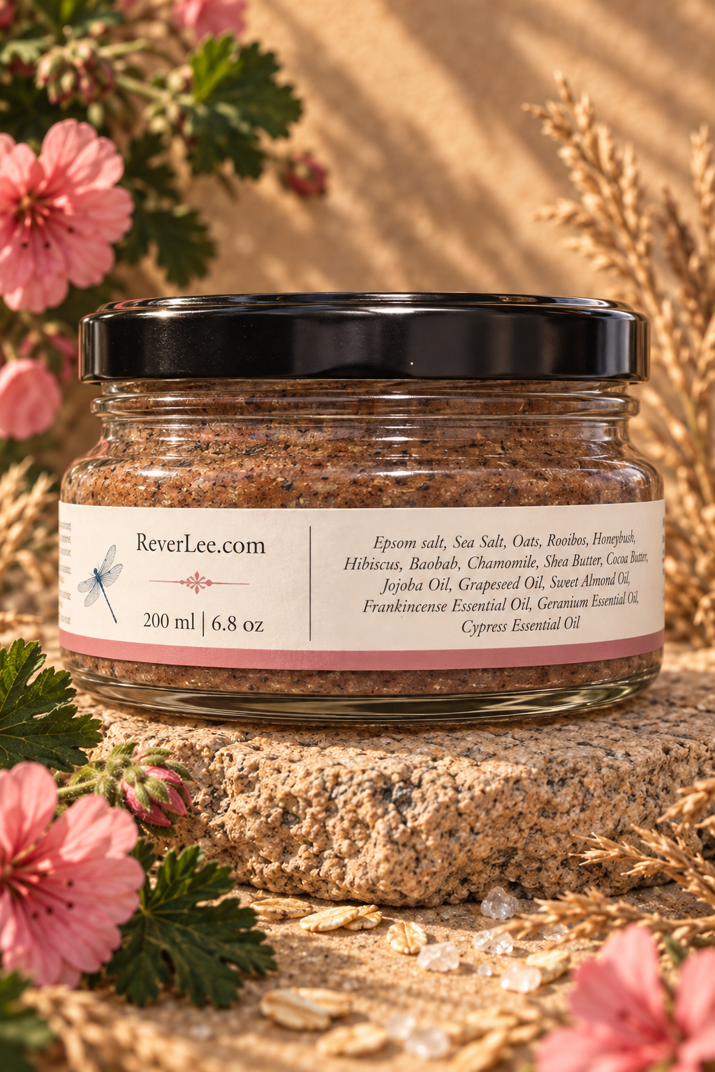 Herbal-Infused Body Scrub